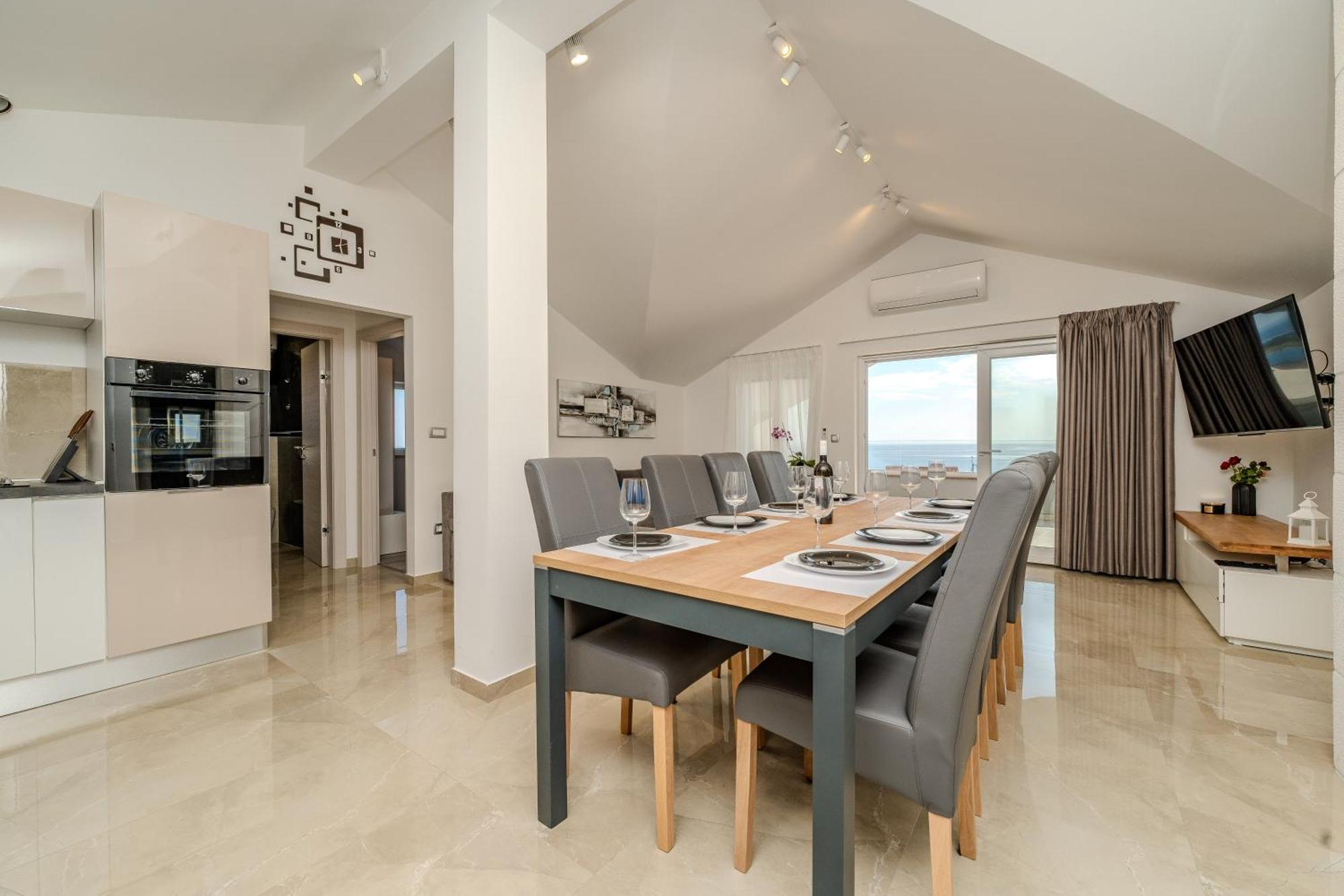 Dali II Apartment โนวาลยา ภายนอก รูปภาพ